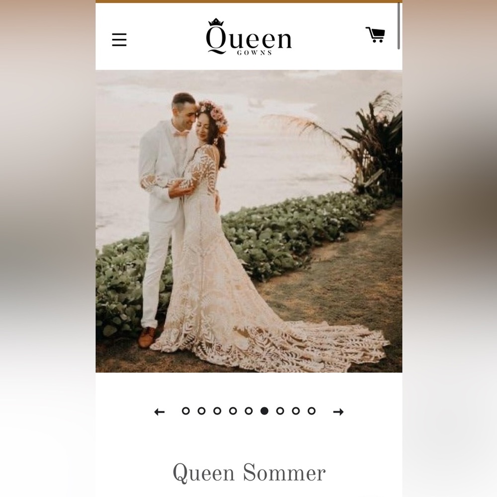 Queen Gowns Sommer wedding dress - Picture 3 of 5